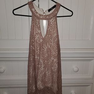 Lace tank